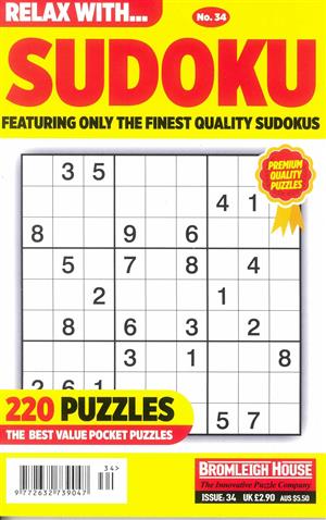 Relax With Sudoku - NO 34