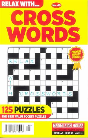 Relax With Crosswords, issue NO 40