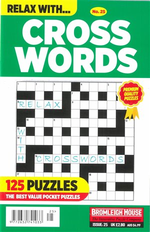 Relax With Crosswords magazine