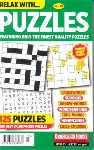 Relax With Puzzles - NO 23