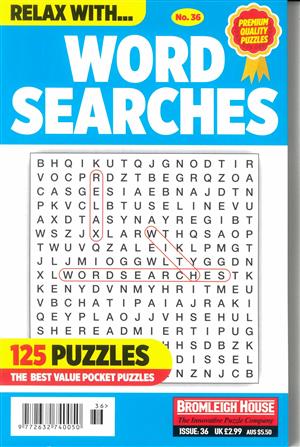 Relax With Wordsearches - NO 36