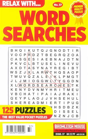 Relax With Wordsearches, issue NO 37