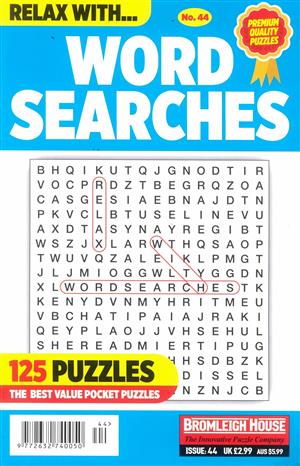 Relax With Wordsearches - NO 44