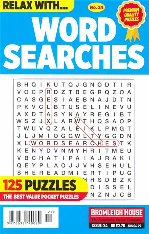 Relax With Wordsearches magazine