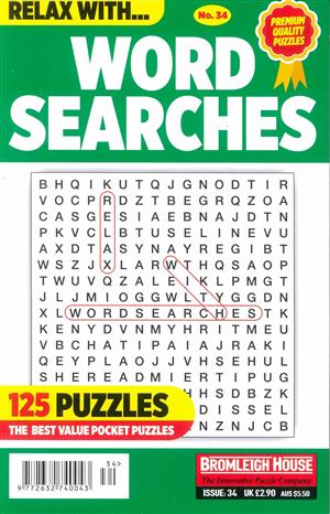 Relax With Wordsearches - NO 34