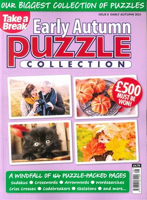 Take A Break Seasonal Puzzle Collection, issue AUTUMN