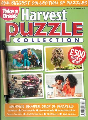 Take A Break Seasonal Puzzle Collection, issue HARVEST 25