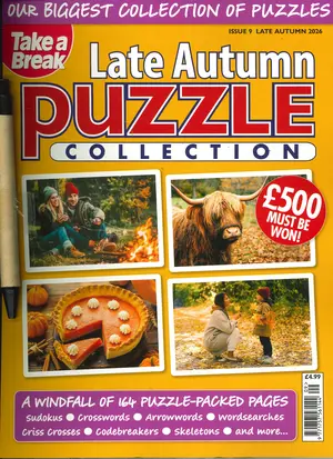 Take A Break Seasonal Puzzle Collection - LT AUT 26, issue LT AUT 26