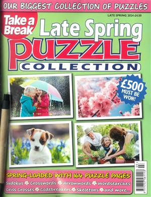 Take A Break Seasonal Puzzle Collection Magazine Issue LT SPR 24