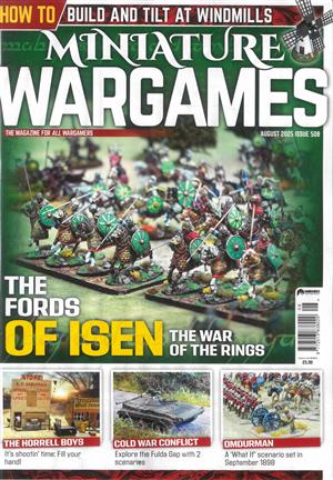 Miniature Wargames, issue AUG 25