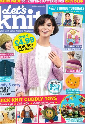 Let's Knit, issue JAN 25