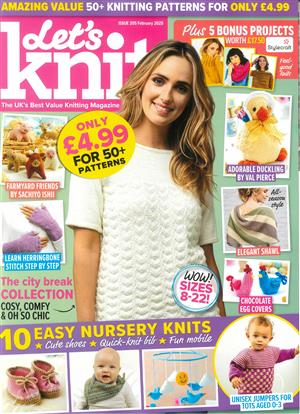 Let's Knit, issue FEB 25