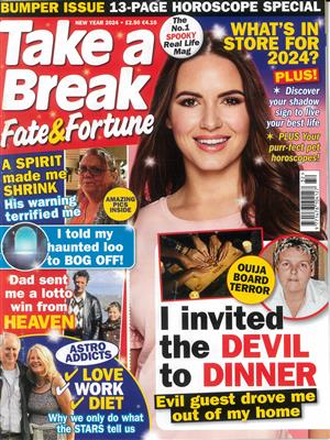 Take a Break Fate and Fortune Magazine Issue NEW YEAR