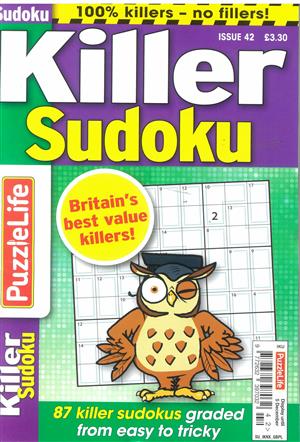 Puzzlelife Killer Sudoku, issue NO 42