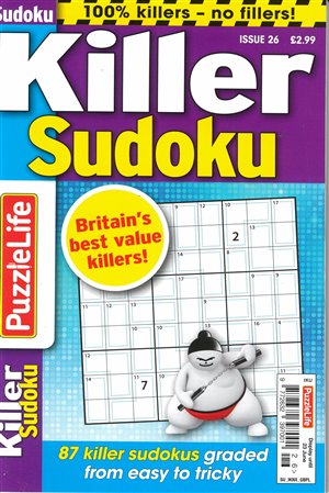 Puzzlelife Killer Sudoku magazine