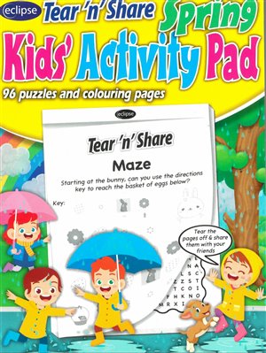 Eclipse Tear'n'Share Kids Activity Pad magazine