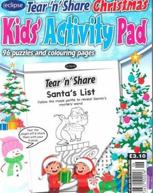 Eclipse Tear'n'Share Kids Activity Pad Magazine Issue NO 6