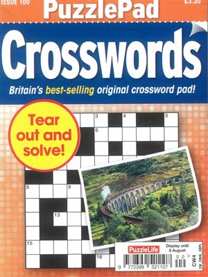 Puzzlelife Puzzlepad Crossword - NO 100