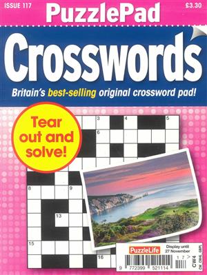 Puzzlelife Puzzlepad Crossword