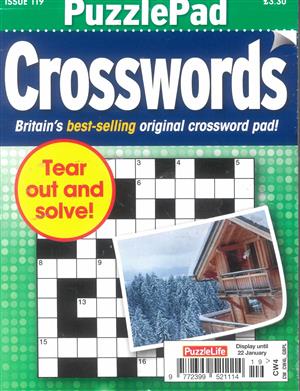 Puzzlelife Puzzlepad Crossword