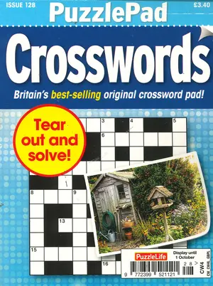 Puzzlelife Puzzlepad Crossword