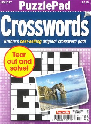 Puzzlelife Puzzlepad Crossword magazine