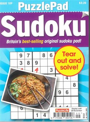 Puzzlelife PuzzlePad Sudoku - NO 109