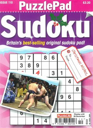 Puzzlelife PuzzlePad Sudoku, issue NO 110