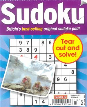 Puzzlelife PuzzlePad Sudoku, issue NO 113