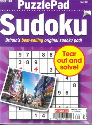 Puzzlelife PuzzlePad Sudoku, issue NO 120