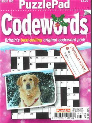 Puzzlelife PuzzlePad Codewords - NO 105