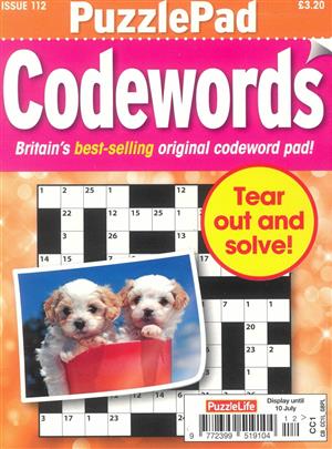 Puzzlelife PuzzlePad Codewords - NO 112