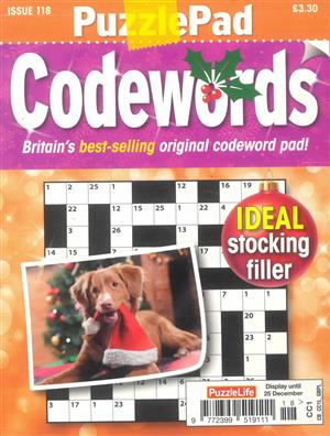 Puzzlelife PuzzlePad Codewords