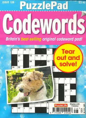 Puzzlelife PuzzlePad Codewords