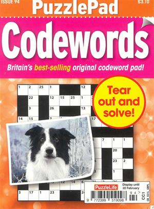 Puzzlelife PuzzlePad Codewords - NO 94