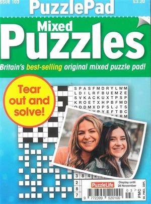 Puzzlelife PuzzlePad Mixed Puzzles, issue NO 103