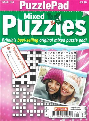 Puzzlelife PuzzlePad Mixed Puzzles - NO 104