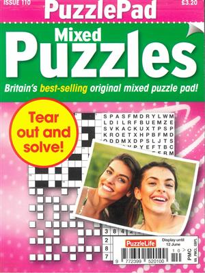 Puzzlelife PuzzlePad Mixed Puzzles - NO 110
