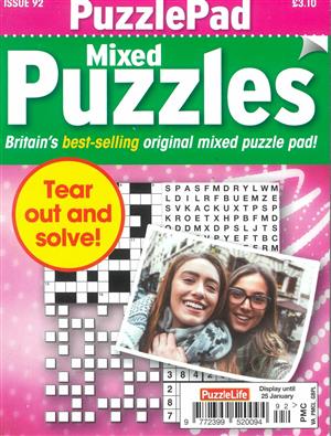 Puzzlelife PuzzlePad Mixed Puzzles - NO 92