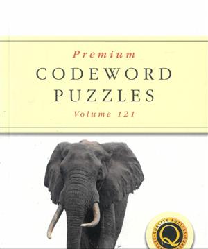 Premium Codeword Puzzles - NO 121