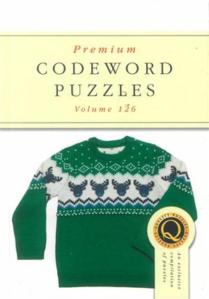 Premium Codeword Puzzles - NO 126