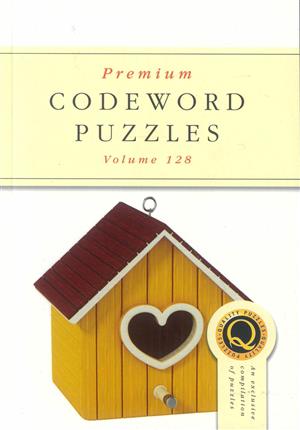 Premium Codeword Puzzles - NO 128