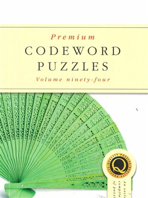 Premium Codeword Puzzles magazine