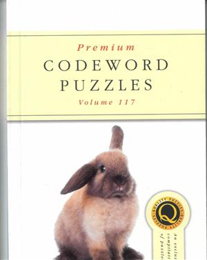 Premium Codeword Puzzles Magazine Issue NO 117