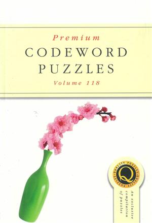 Premium Codeword Puzzles Magazine Issue NO 118