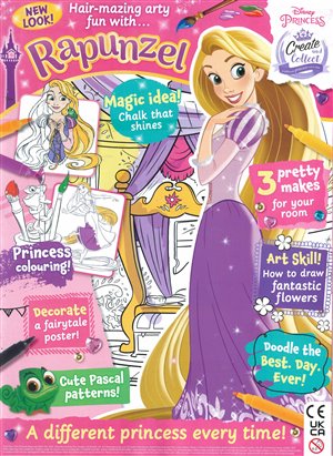 Disney Princess Create and Collect magazine