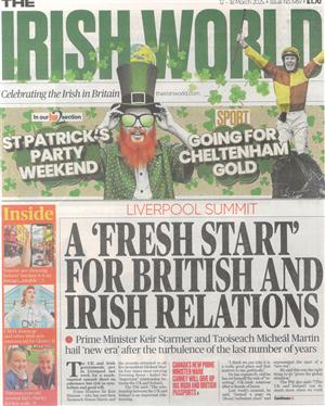 Irish World - 12/03/2025