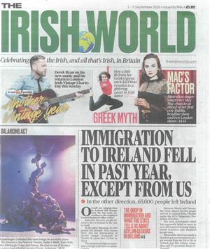 Irish World, issue 03/09/2025