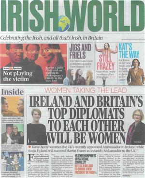 View the latest issue 22/10/2025 of Irish World magazine Irish World, issue 22/10/2025