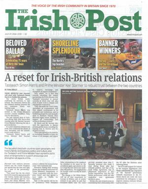 Irish Post, issue 27/07/2024